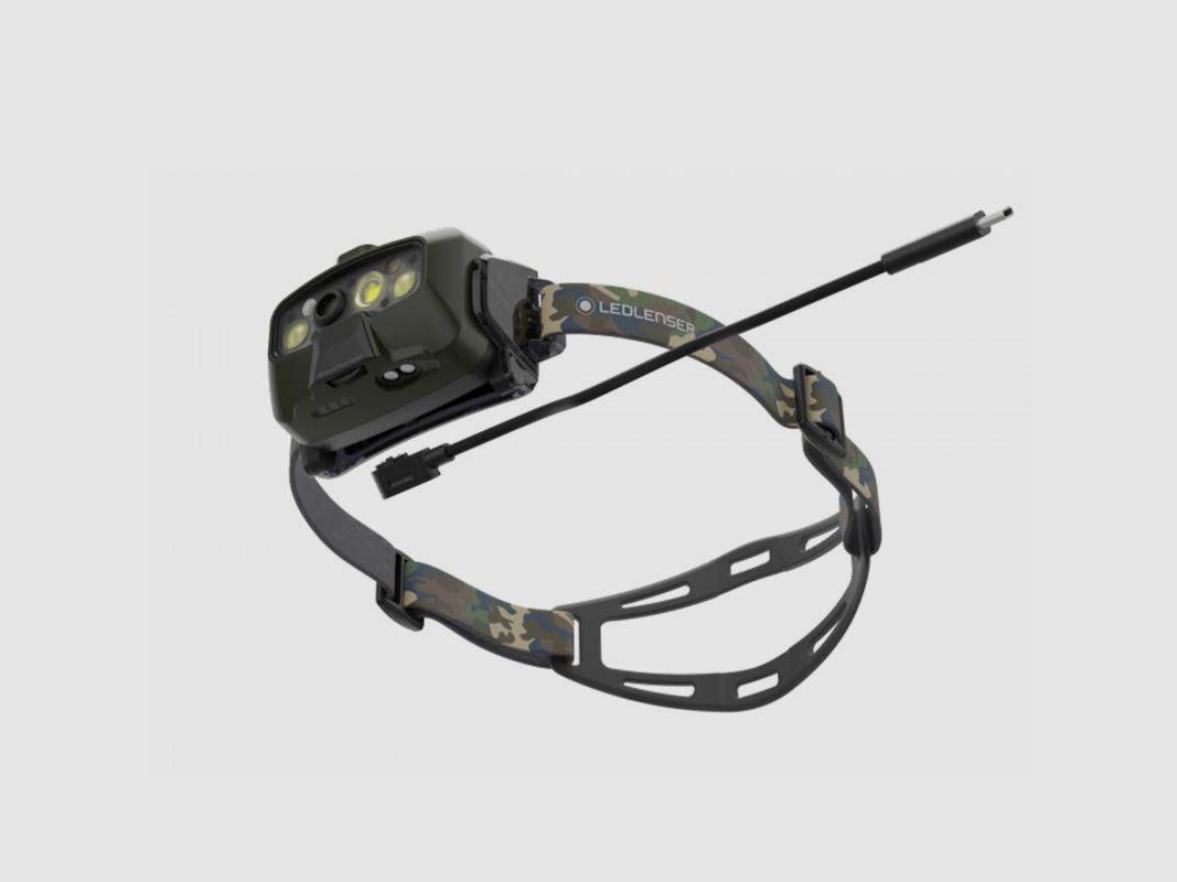 LEDLENSER HF8R CORE RGB CAMO LED-hoofdlamp, afbeelding 4 van 8
