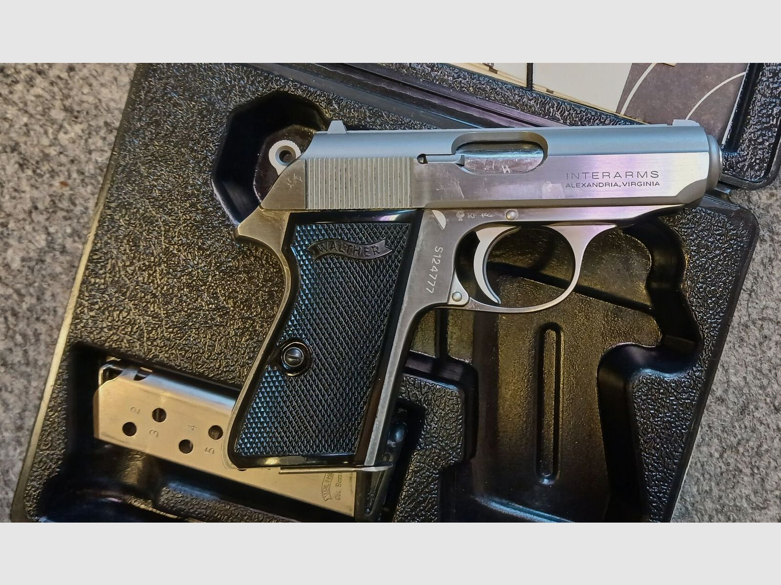 Walther (Interarms, Alexandria Virginia) PPK/S