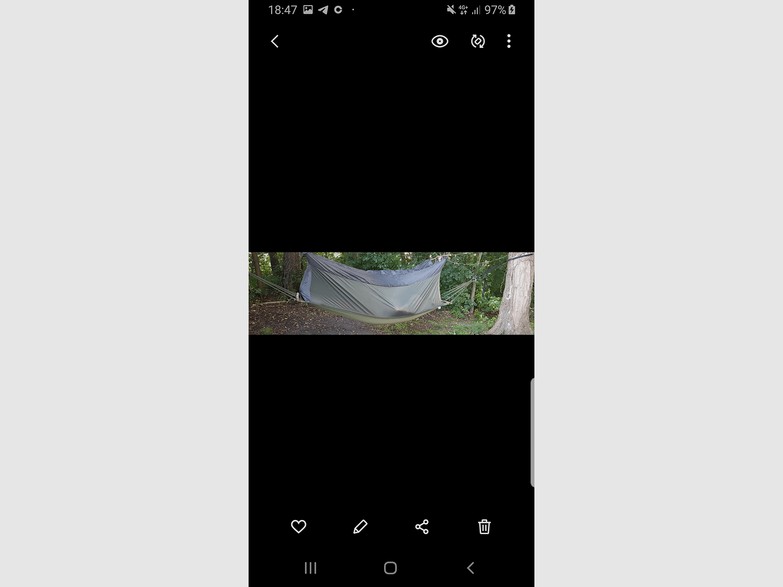 Hamaca Jungla Legion nueva