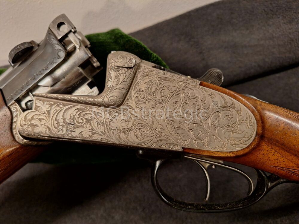 Krieghoff Ulm Zijsluiting Systeem Dubbelgeweer - Zeiss Richtkijker