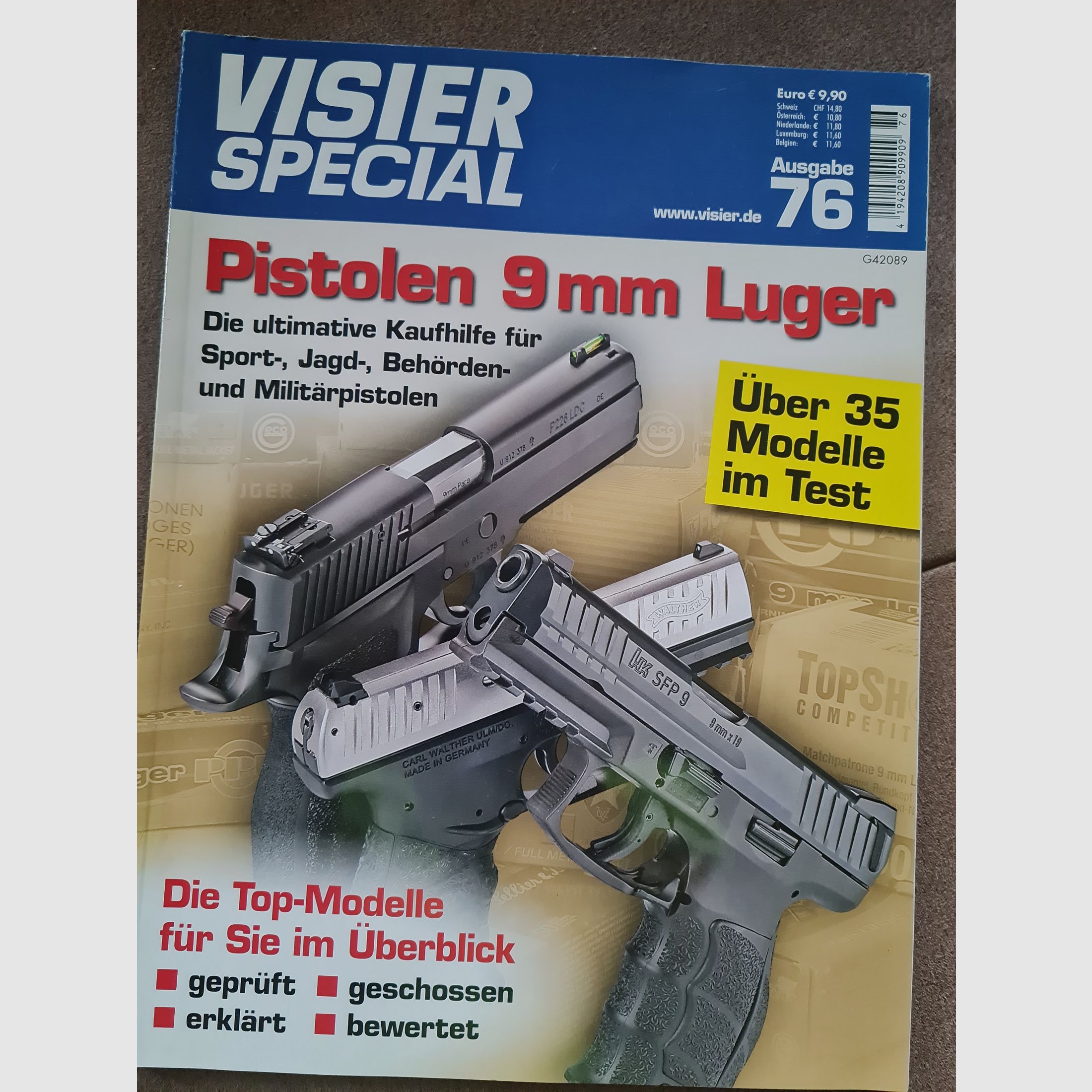 4 x Visier Special Ausgabe: 76 , 82,  104 und 107