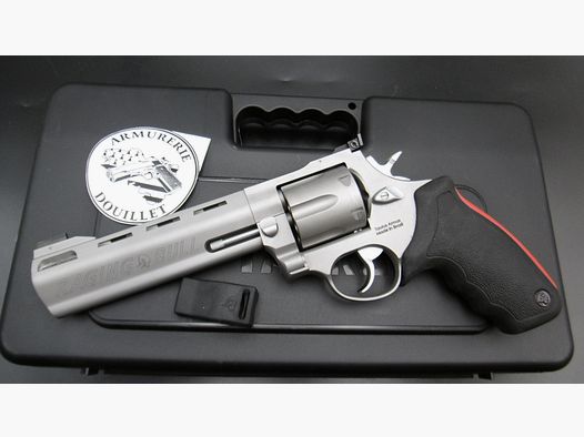Revolver Taurus 444 Raging Bull cal.44 mag, inox 6.5 pouces compensé