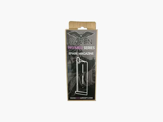 Chargeur 1911 Raven - Gaz 22 Coups 6 mm Airsoft - Haute Capacité - Fiabilité Optimale
