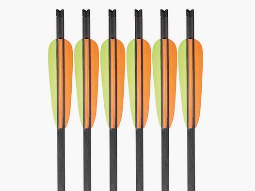 EK Carbon Carbonfaser-Pfeile, 30 Zoll, 6er-Pack