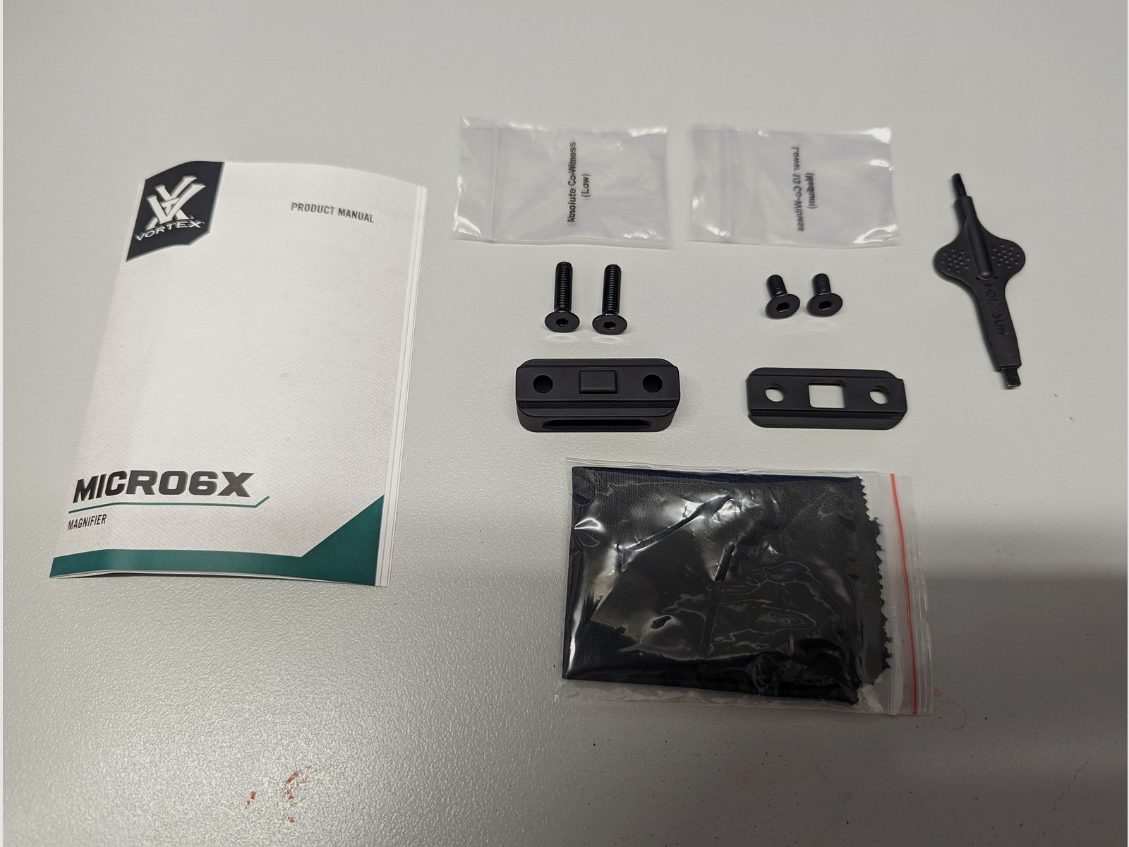 Neuwertiger Vortex Micro 6x Magnifier Rotpunkt Reflex Holo