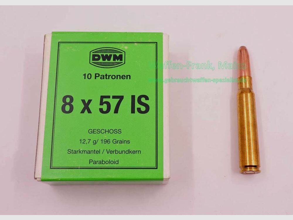 DWM, Petershagen lotto di cartucce per fucile 8x57IS
