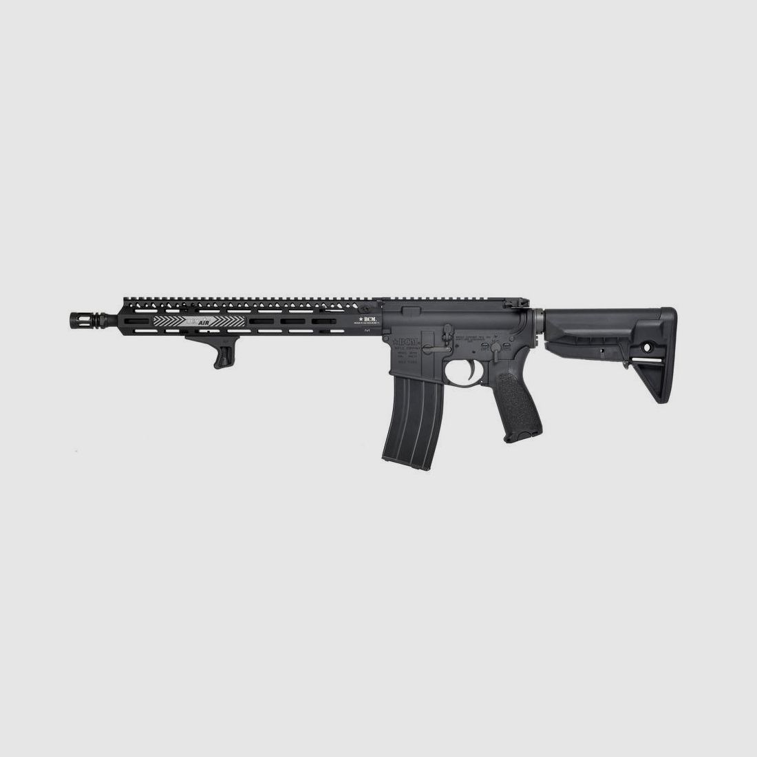 Airsoft-Replikat BCM AIR MK2 GBBR Schwarz 14,5 - Realistisch und Leistungsstark - Präziser und Stabiler Schuss, Bild 1 von 5
