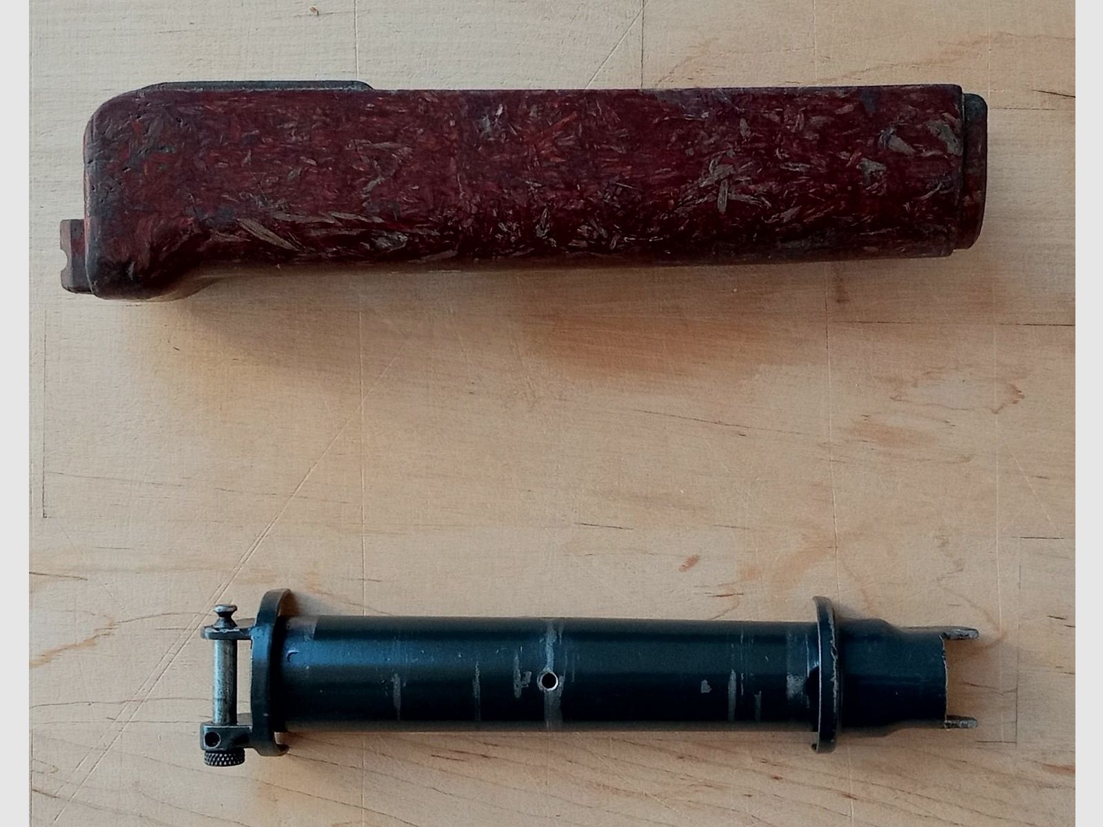 Klassische VZ.58 Ersatzteile unterer Handschutz und Halterung für oberen Handschutz / Beaver Barf