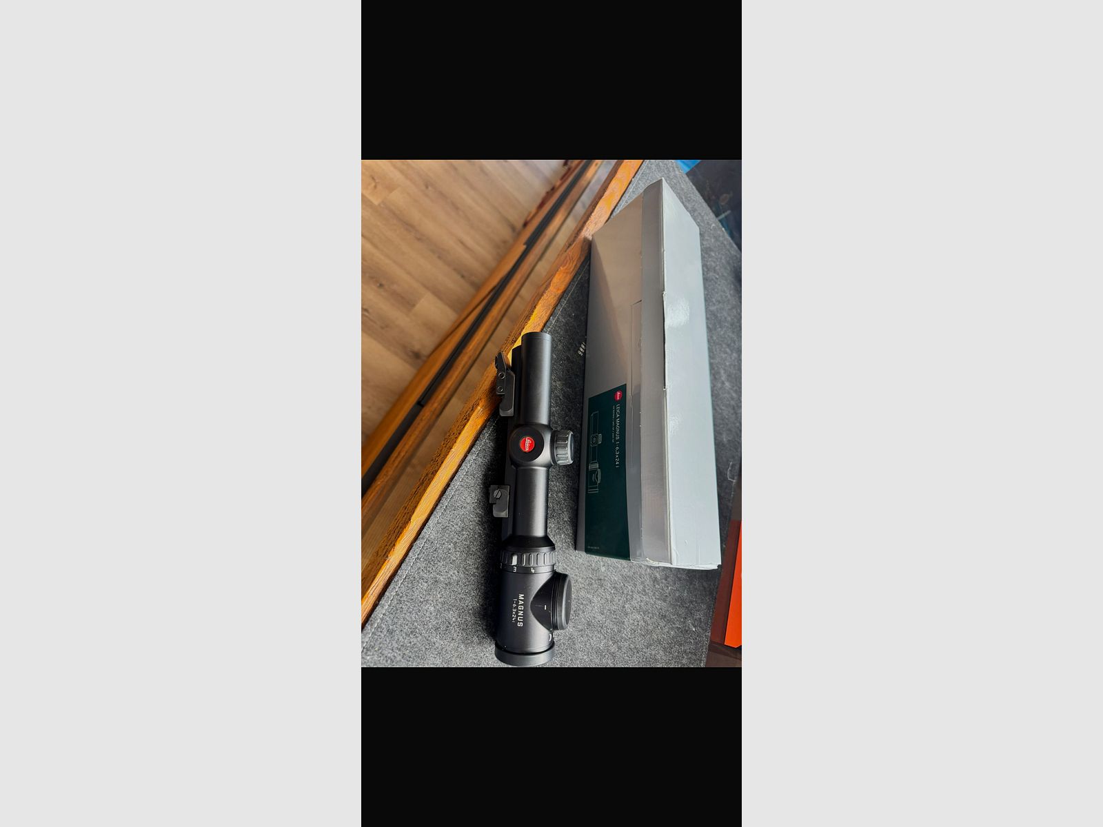 Leica Magnus 1-6,3x24 mit Sauer Schwengmontage