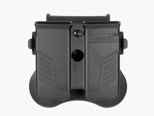 Amomax Per-fit polymer pouch for pistols magazines - Black [Amomax]