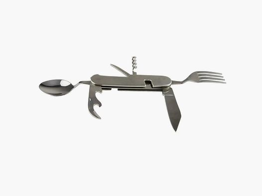 Mil-Tec Cuchillo de bolsillo 6 en 1