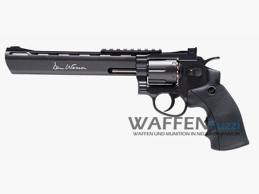 Revolver CO2 Dan Wesson de 8 pulgadas 4,5 mm BB, niquelado