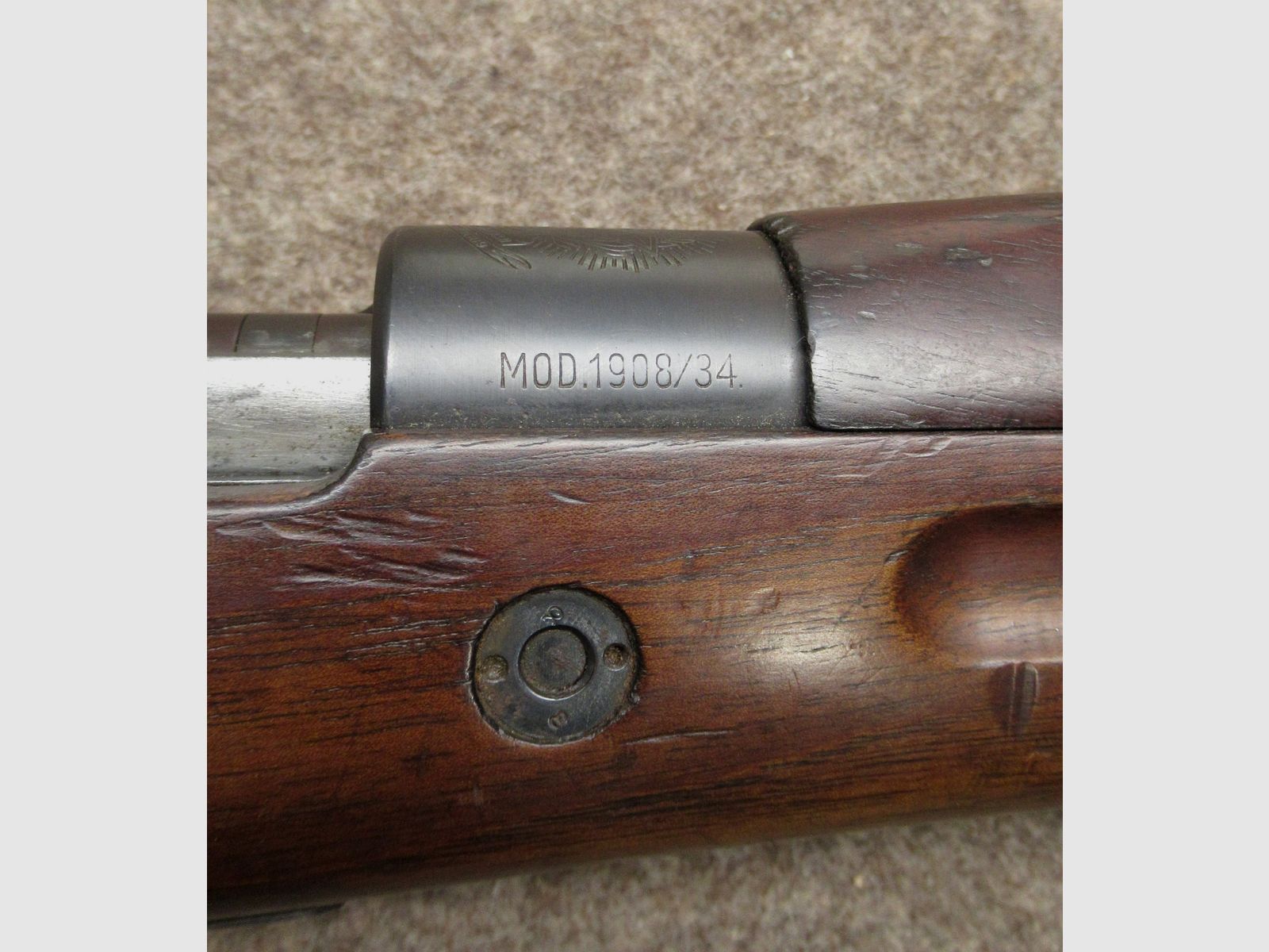 BRNO Mauser Büchse Mod. 1908/34 brasilianisch Kal. 7x57, Bild 4 von 8
