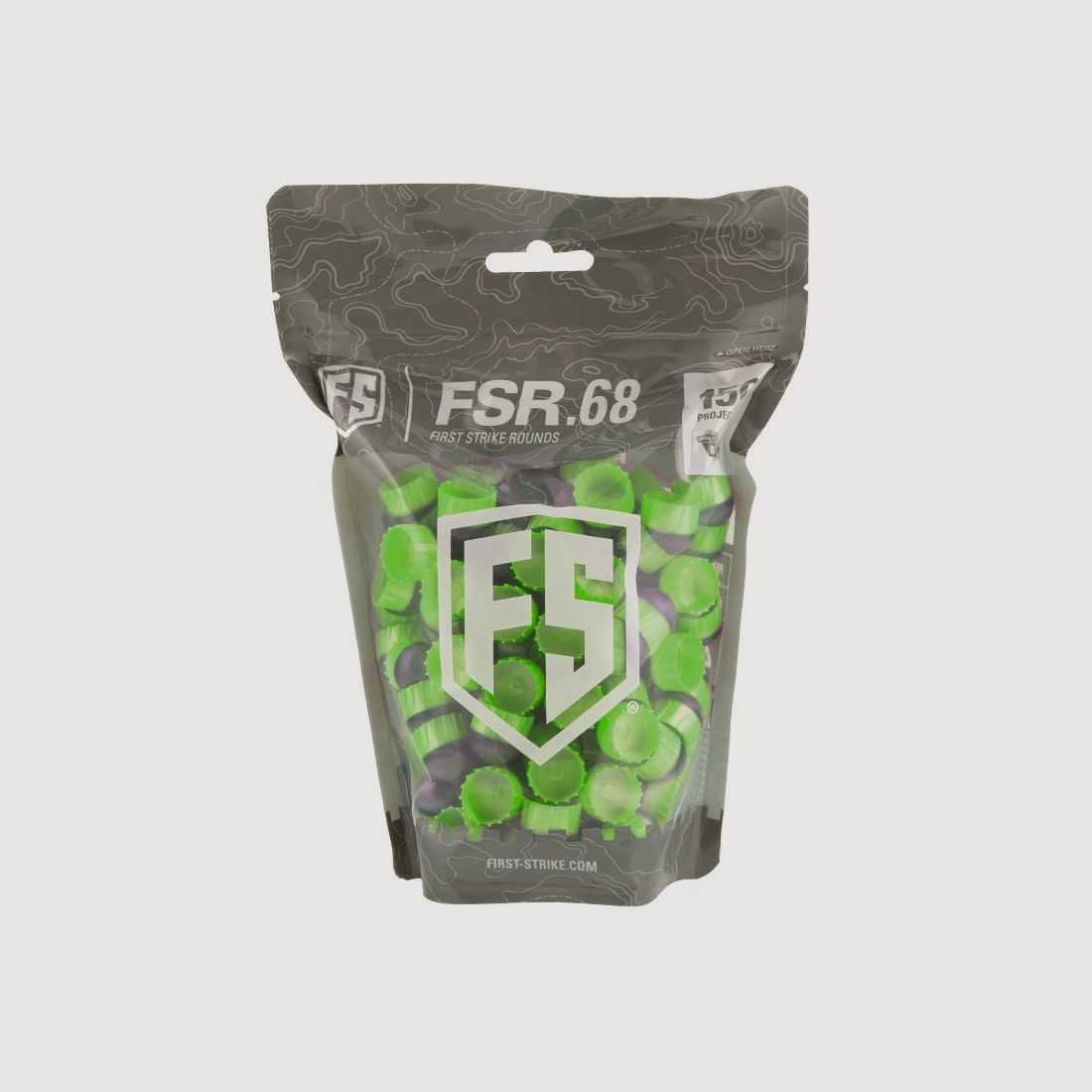First Strike Paintballs 150 Schuss Tüte (grau/grün)