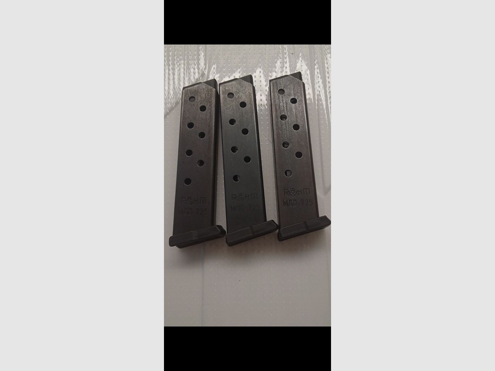 Röhm 725 zweite Generation + 3 Magazine