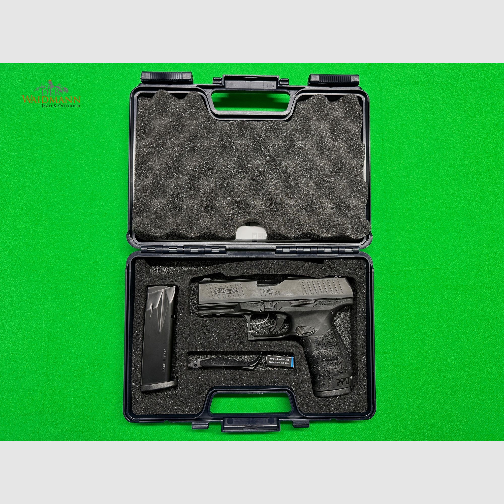Walther PPQ 45 Pistole inkl. Koffer