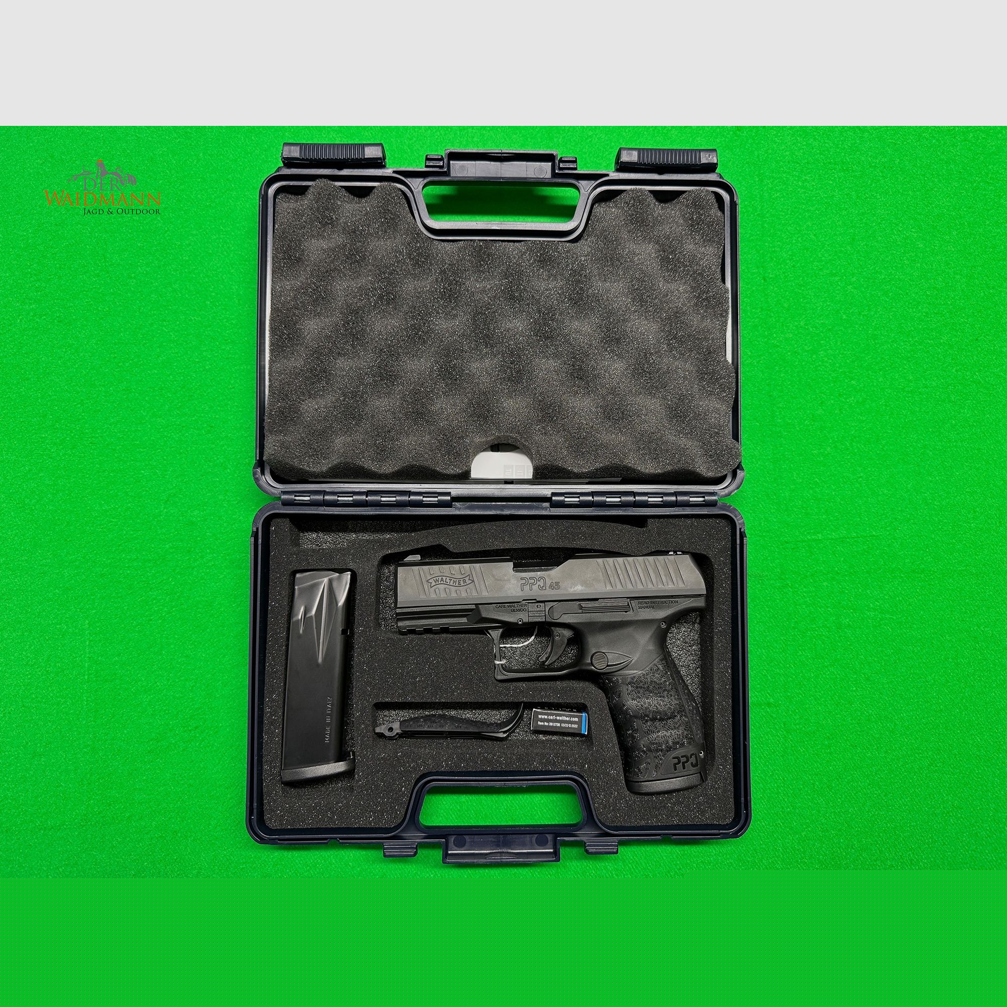 Walther PPQ 45 Pistole inkl. Koffer