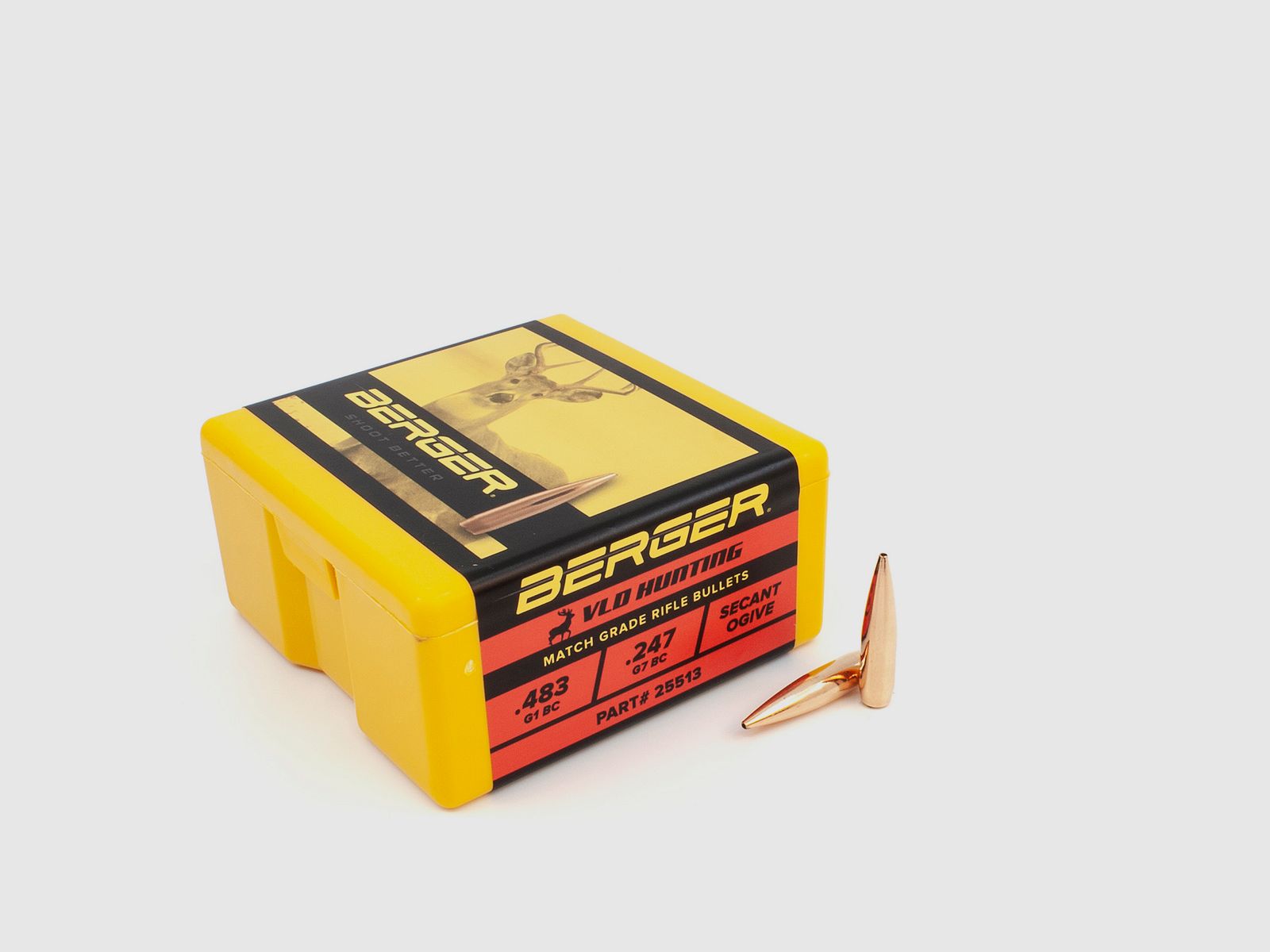 Berger Geschoss .25 VLD Hunting 115GR 100 Stück