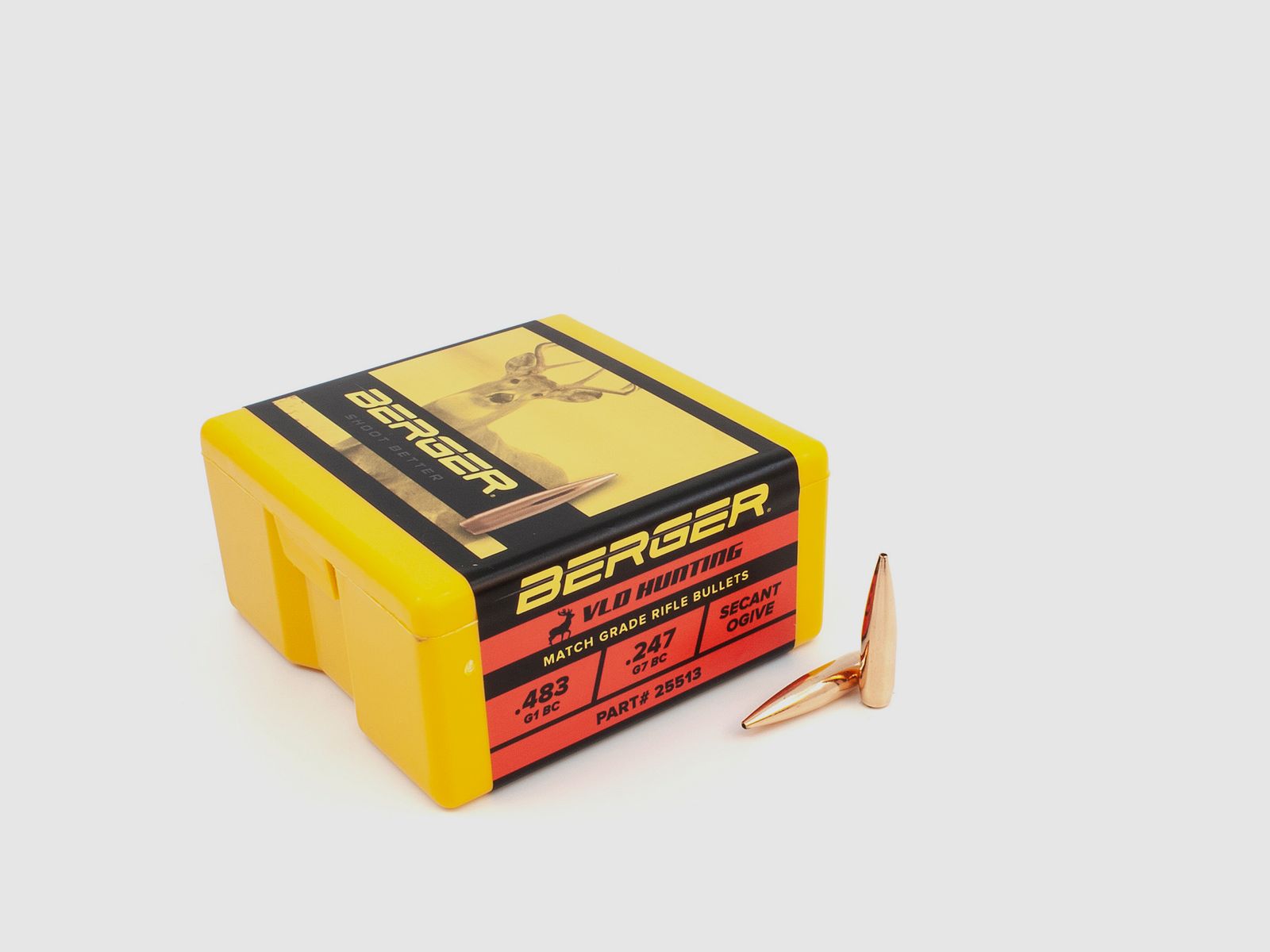 Berger Geschoss .25 VLD Hunting 115GR 100 Stück