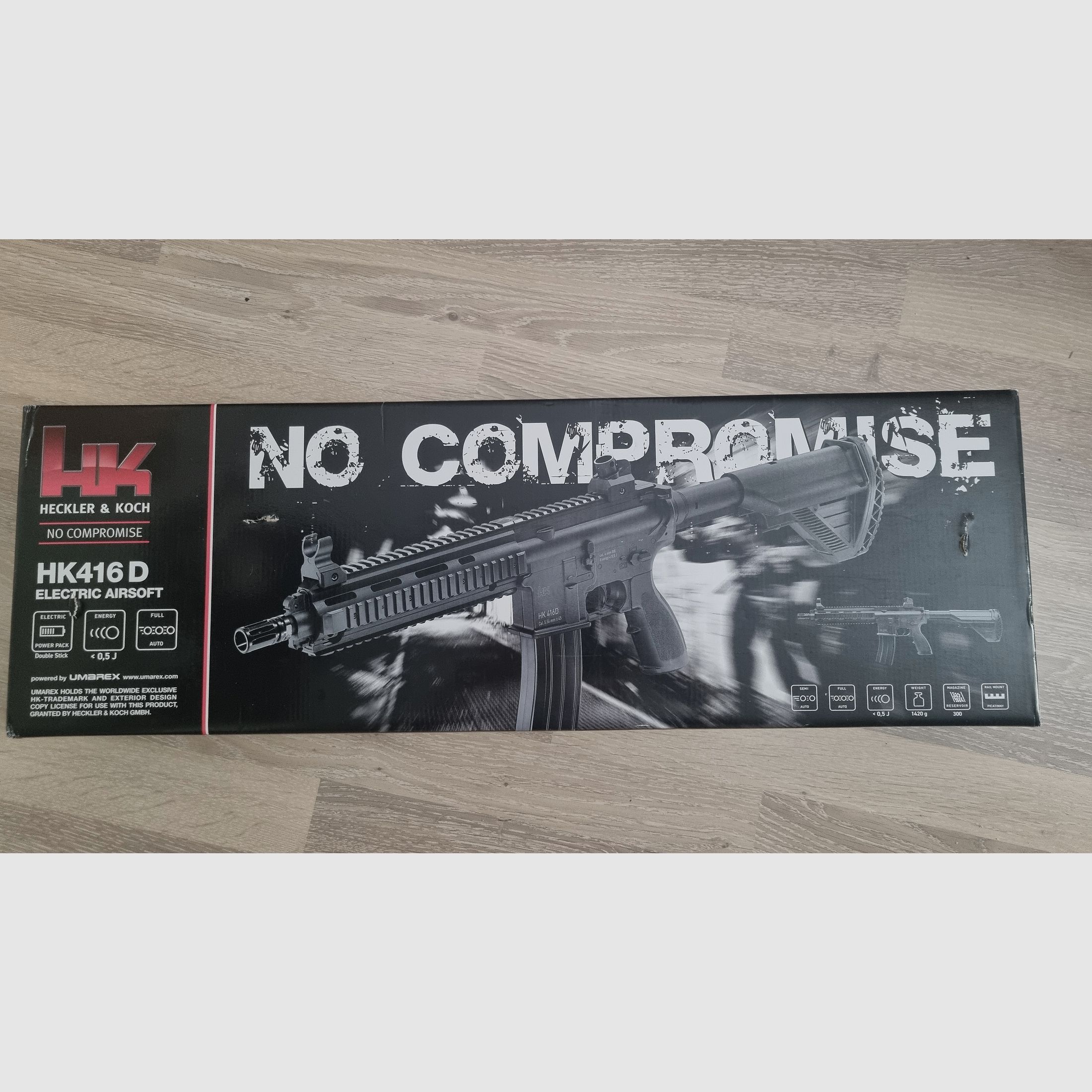 Airsoft HK 416D 0,5 Joule