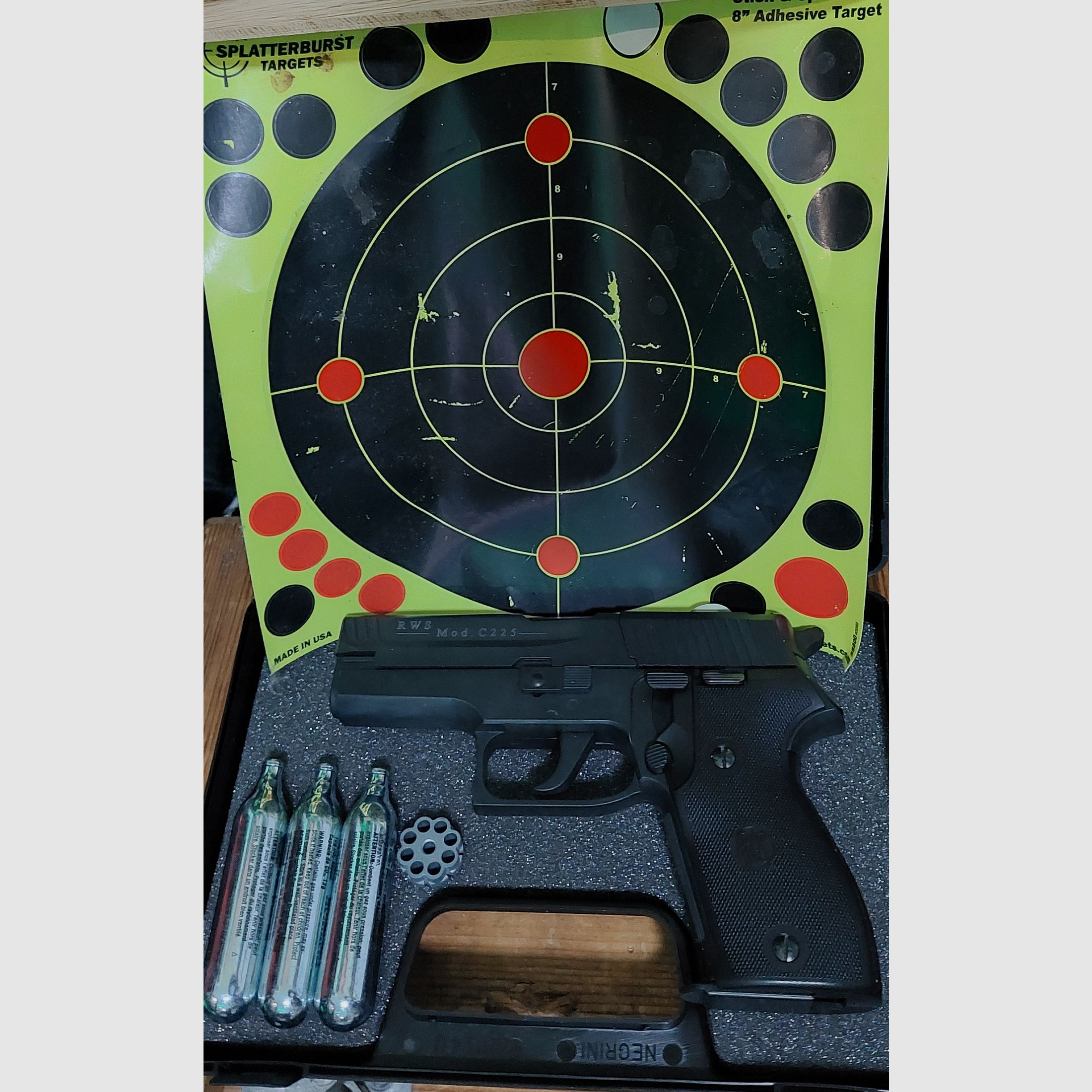 Pistola CO² RWS Mod. C225 4,5 mm Diabolo