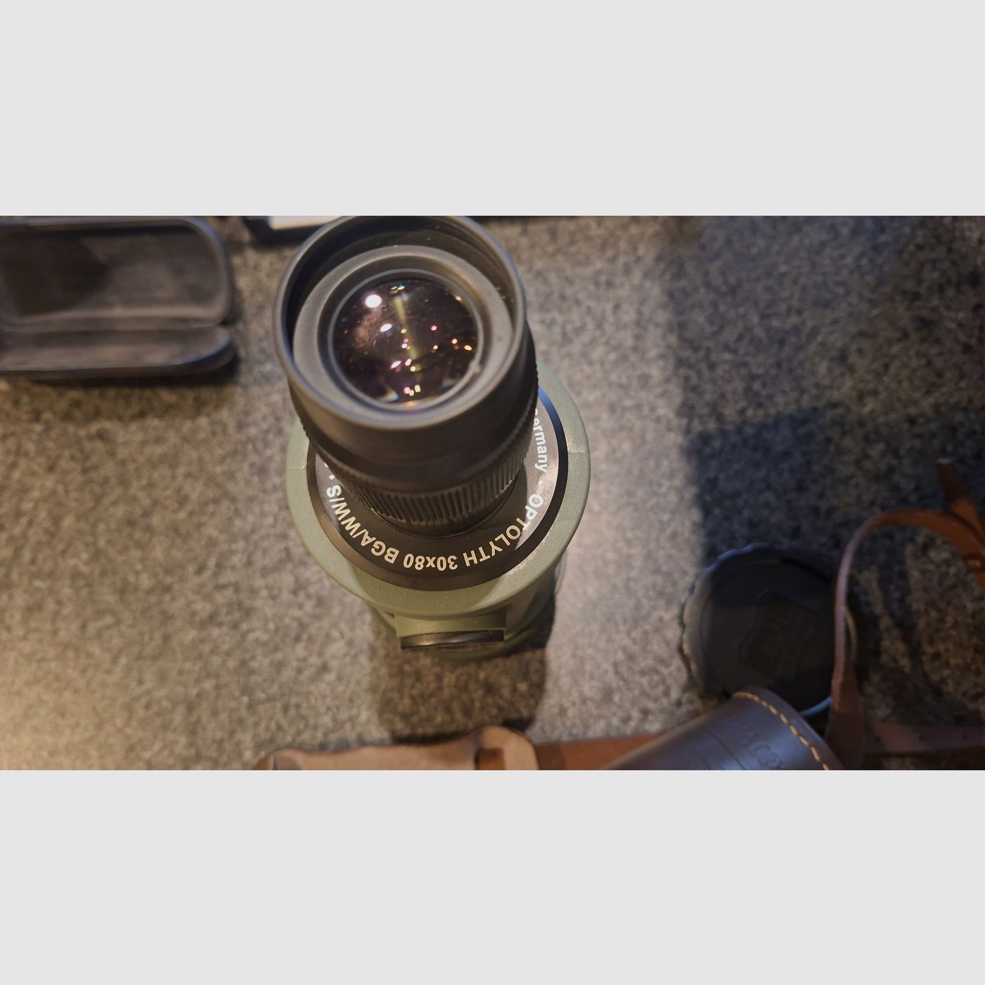Optolyth Spotting Scope 30×80 BGA WWIS Ceralin plus for Hunters / Ornithologists / Naturalists