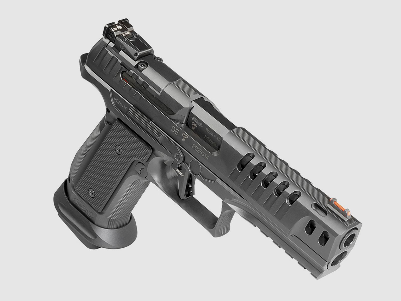 WALTHER Q5 Pistole Match SF Black Ribbon 9x19 Q5 Match SF 9mm Luger