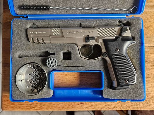 Walther CP 88 Competition Silber, Kaliber 4,5 mm