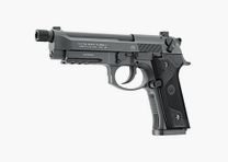 Pistolet CO2 Beretta M9 A3 czarny pełno-metalowy 4.5 BBs - blowback