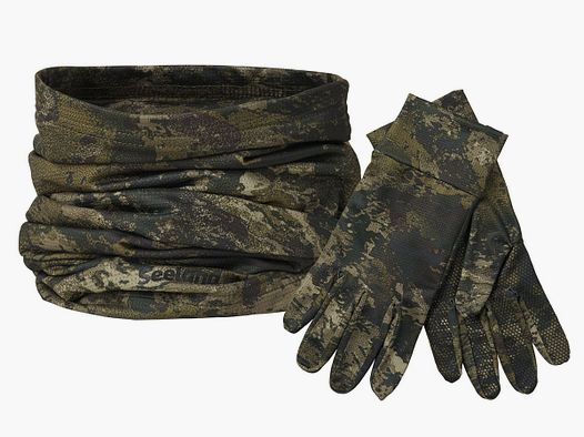 Seeland Tube/Handschuhe Aero Camo Set InVis MPC green
