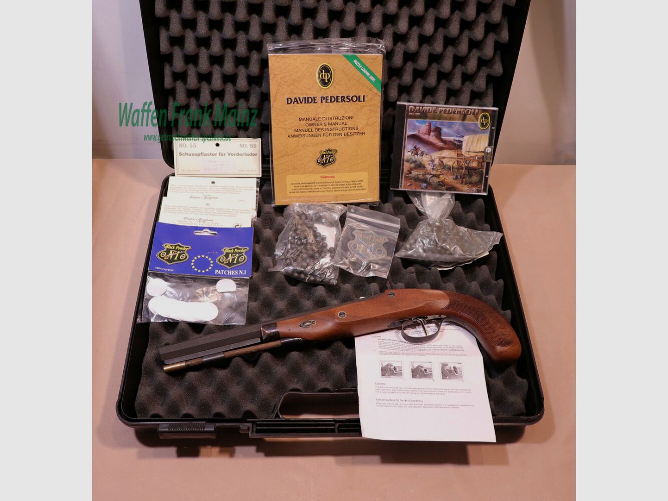 Pedersoli Gardone/Italy Mod. Charles Moore Target .36 (black powder)