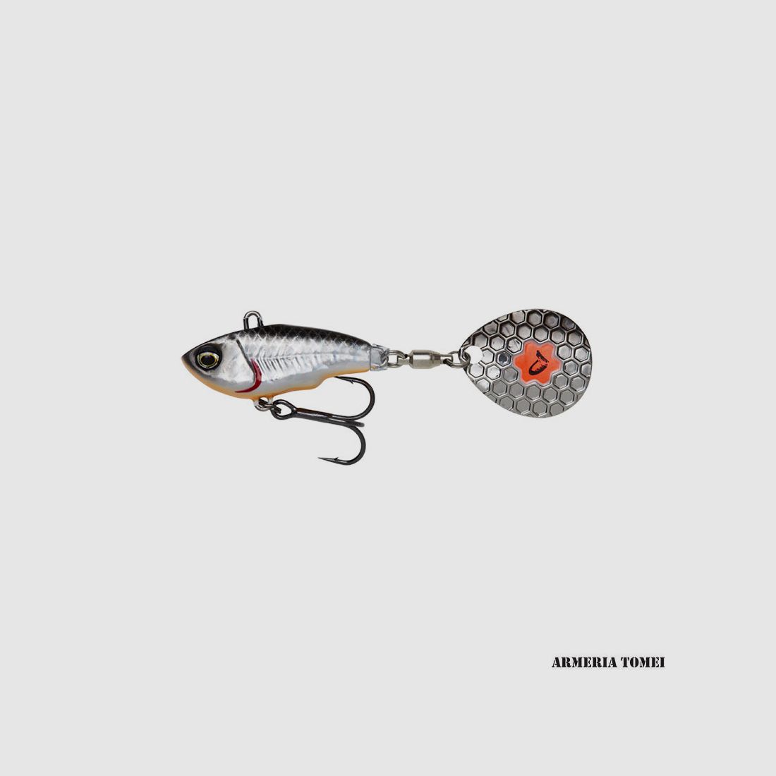 SAVAGE GEAR – FAT TAIL SPIN 5.5cm/9g Sinking DIRTY SILVER
