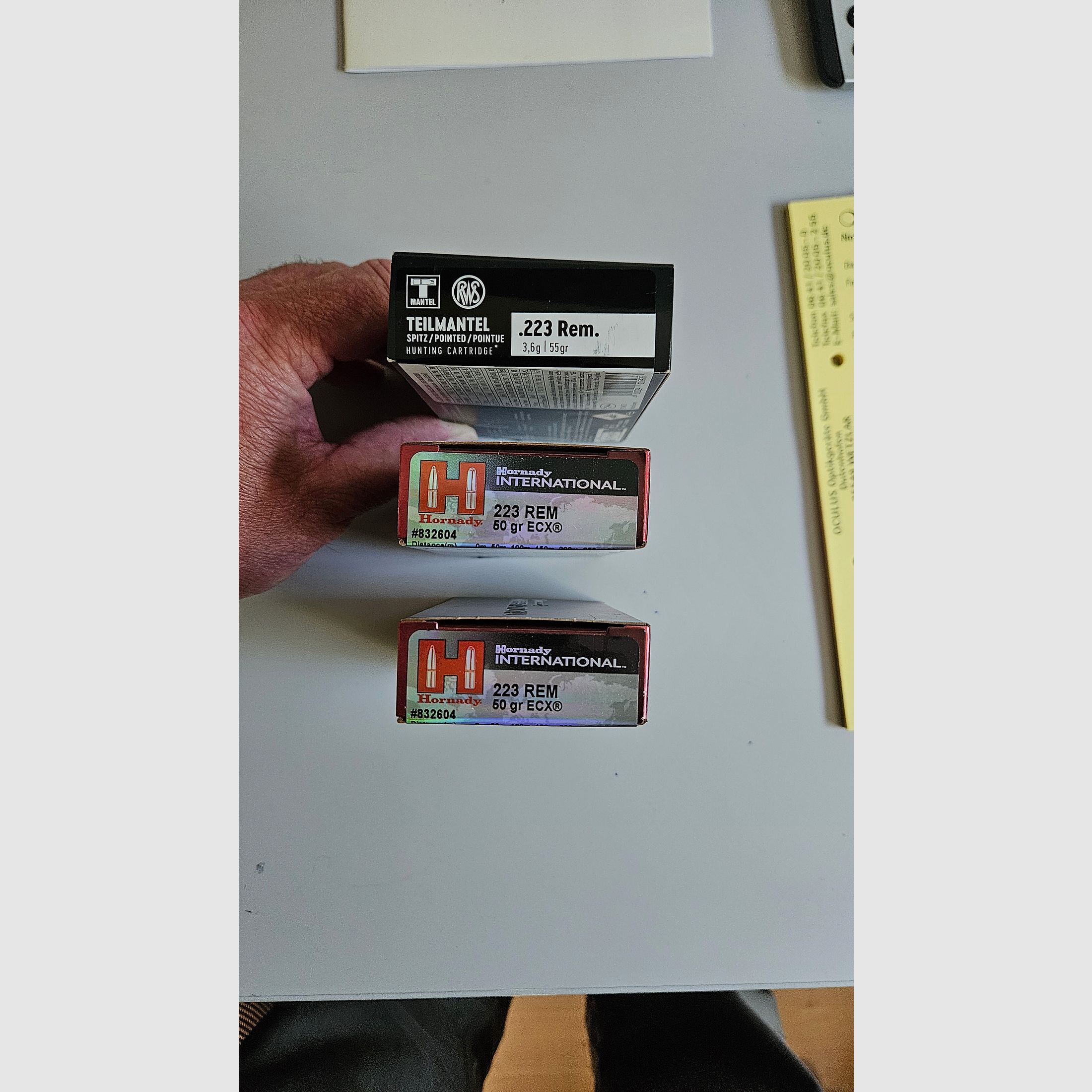 Munition .223 REM
