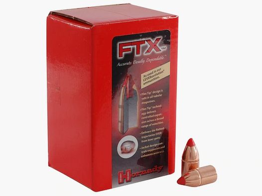 Bala Hornady .45/.458 (.45-70 y .450 Marlin) FTX 325GR 50 piezas