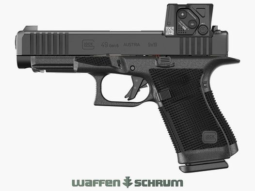 Glock G49 GEN.6 A-CUT AIMPOINT COA 9mmLuger 15 Schuss - 1 Reservemagazin