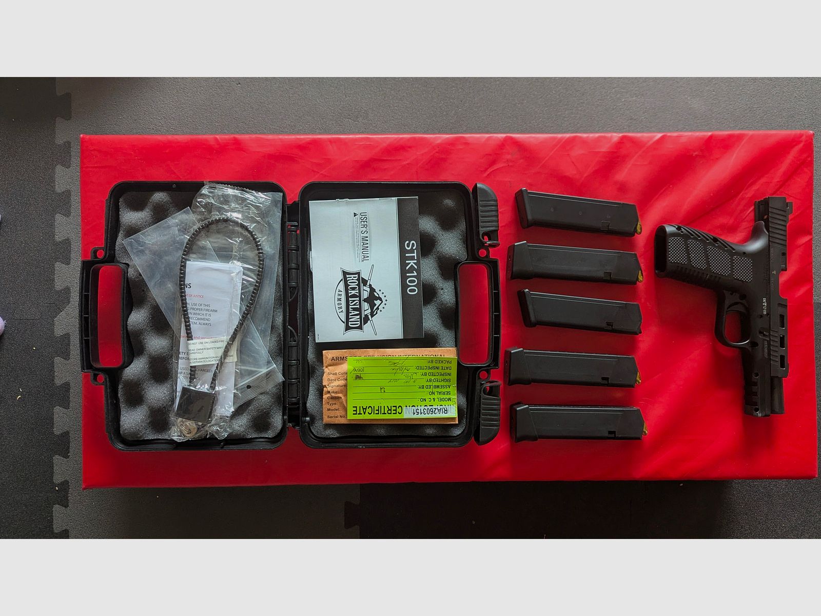 ARMSCOR STK-100 OF IPSC Compleetset* Te koop wegens stopzetten hobby*
