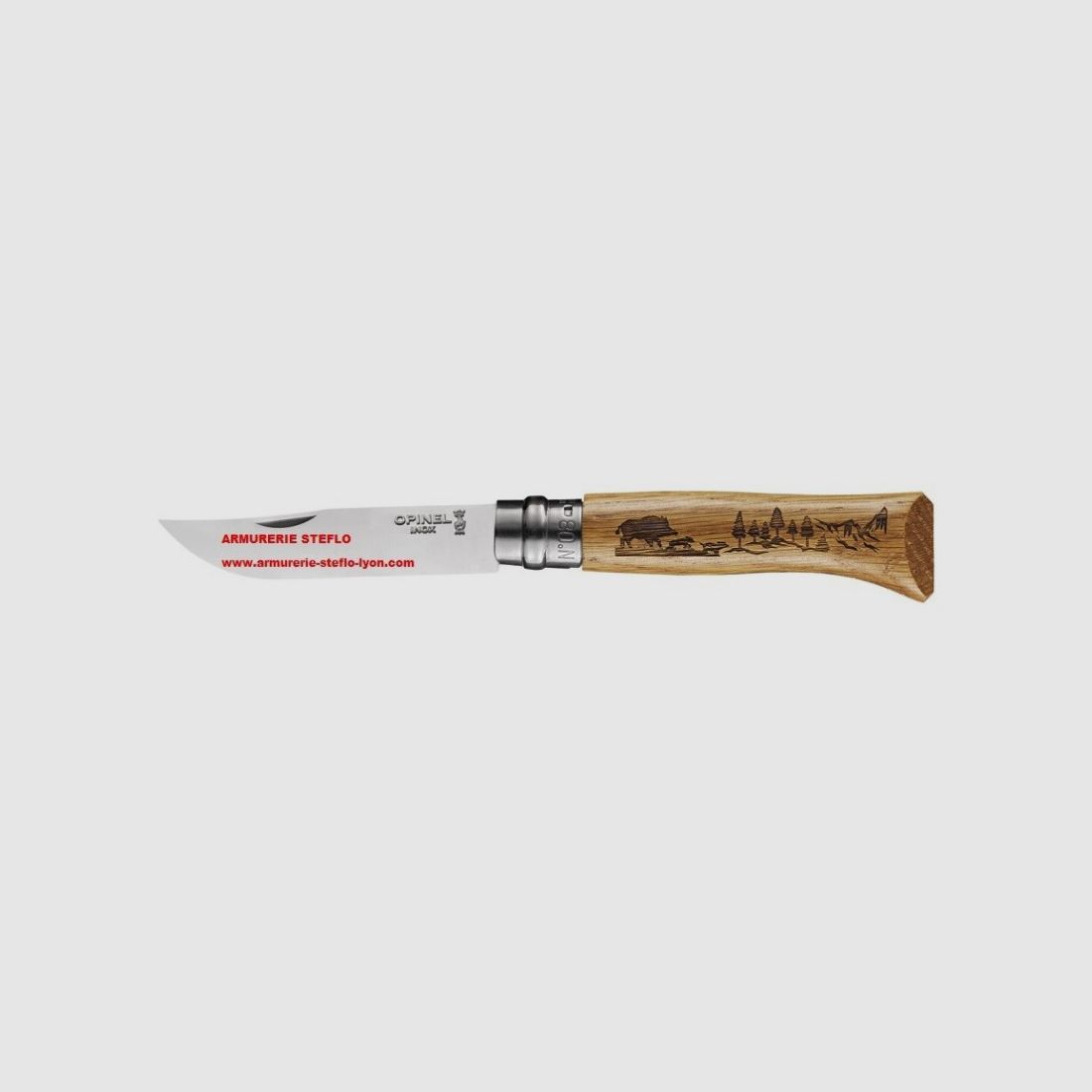 Opinel Taschenmesser Gravuren Animalia, Bild 1 von 6