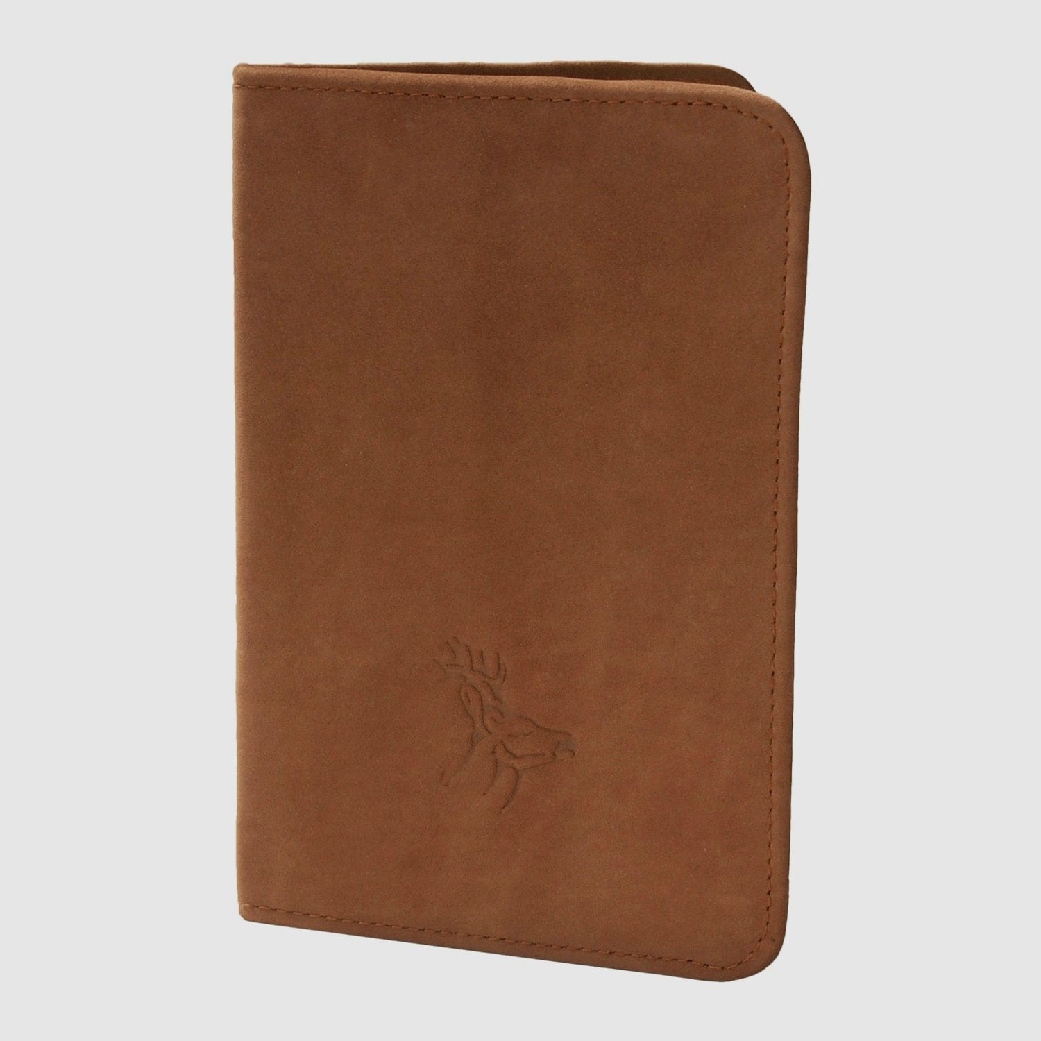 Funda de licencia de caza marrón