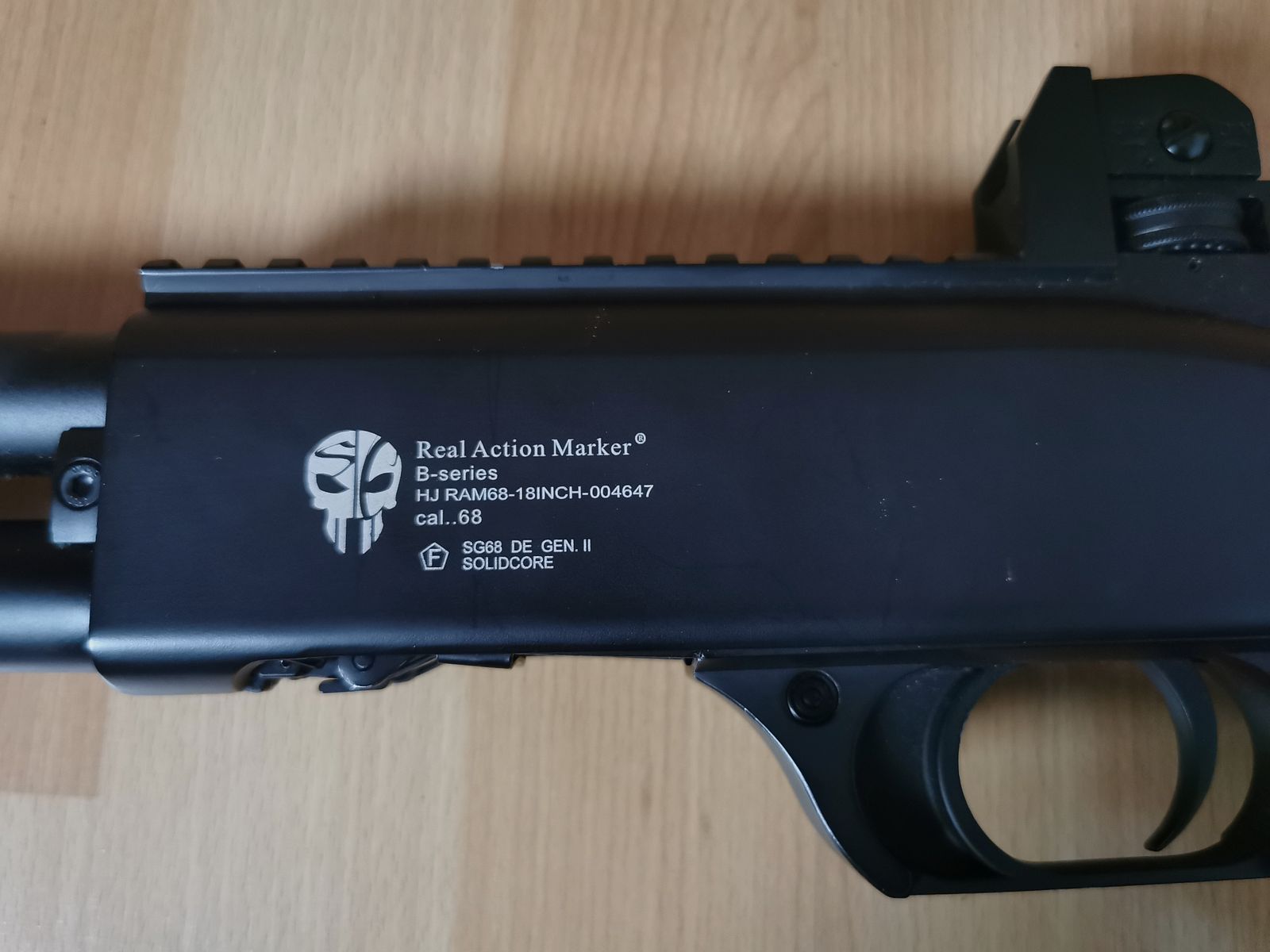 Real Action Maker, B Series, HJ RAM68-18inch, cal. 68 komplett Set