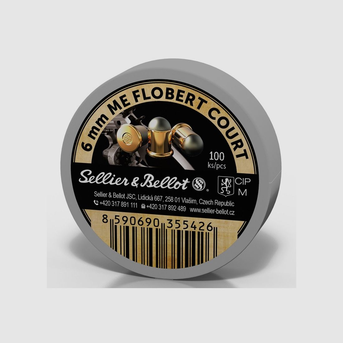 6 MM FLOBERT SELLIER&BELLOT PAR 100, Bild 1 von 2