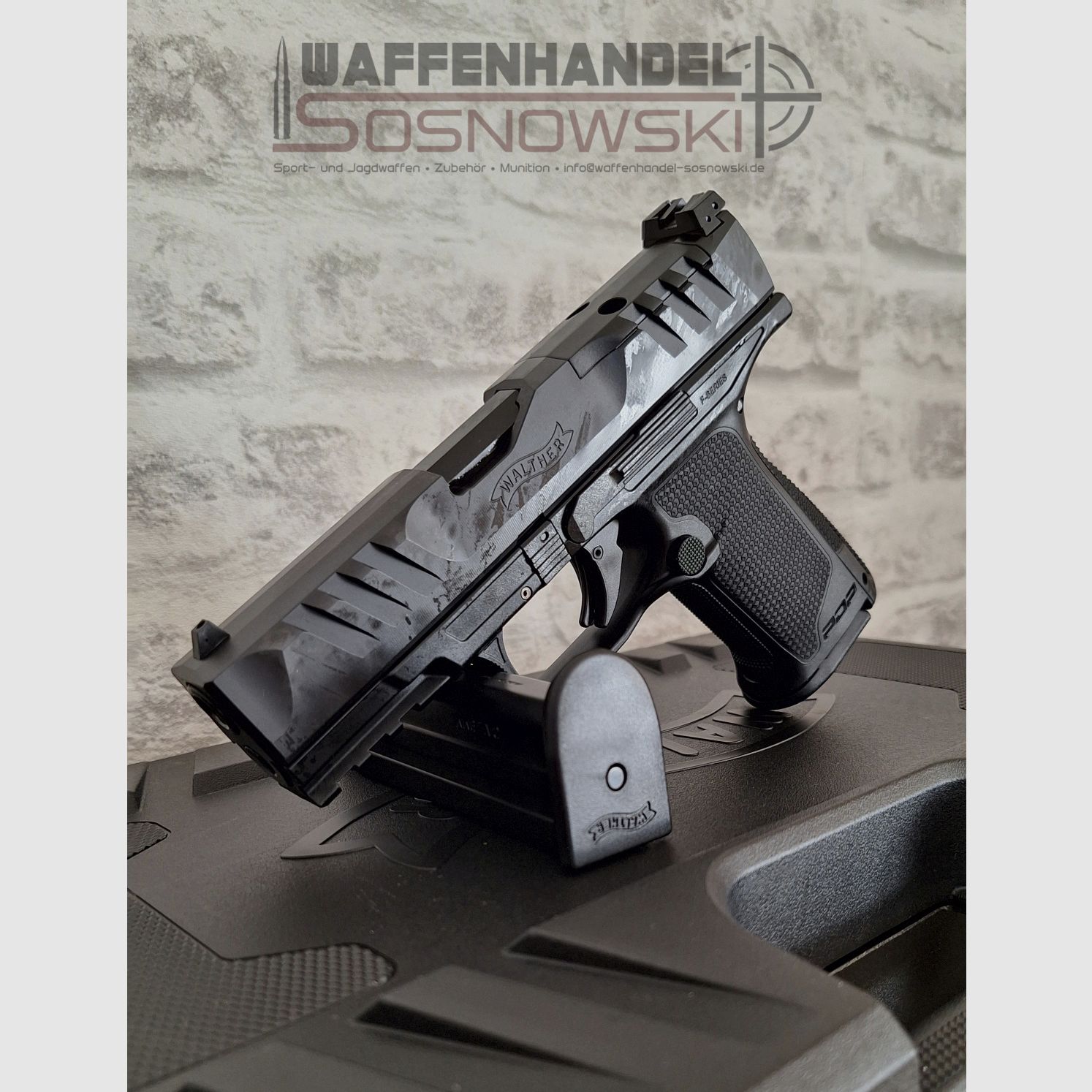 Walther PDP F-Series OR 4" 9mm Luger