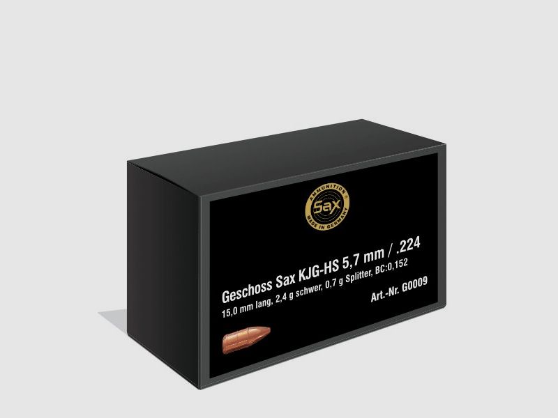 SAX KJG-HS .22 Hornet 2.4g, Bild 1 von 2