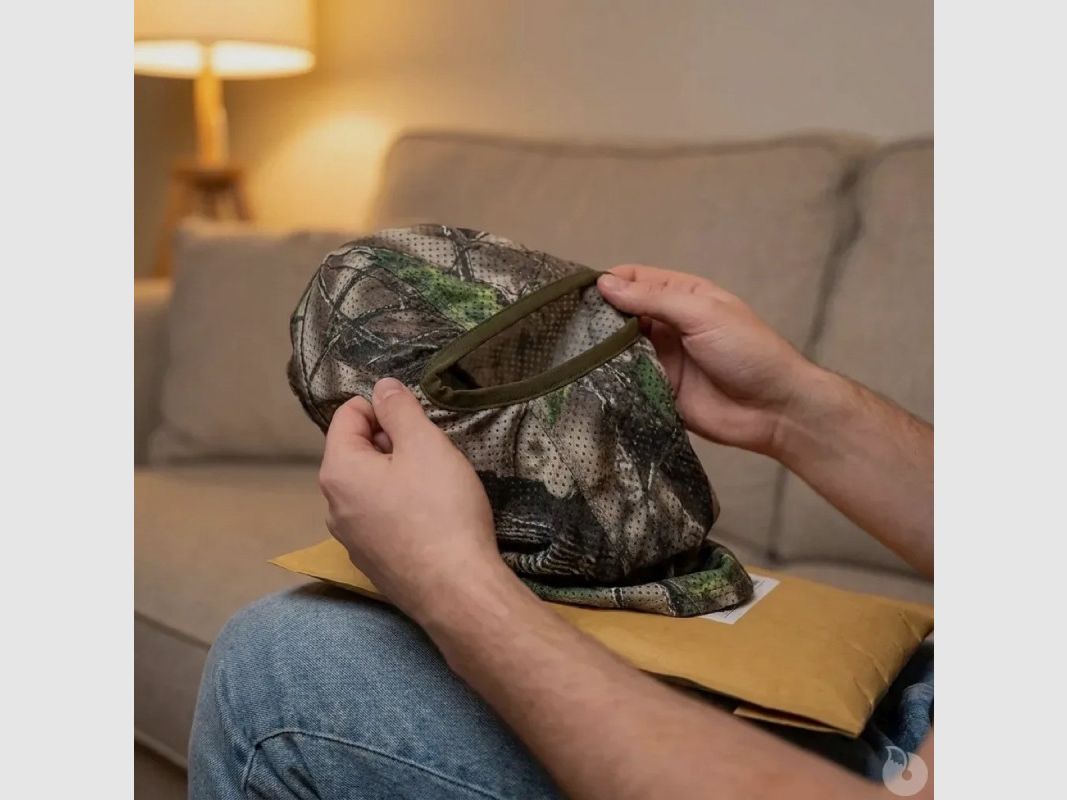 Lightweight Camo Mask Poly Cotton - Match, image 5 of 6