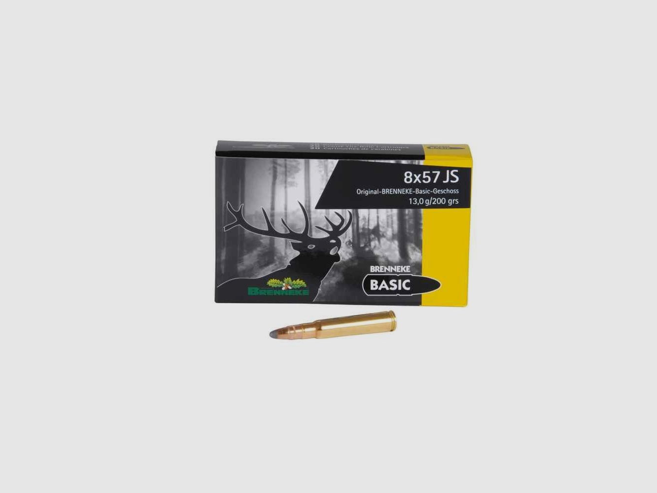 8x57 IS Basic TLM 12,9g/200grs. Brenneke