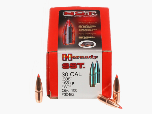 .308 Proiettili Hornady SST 165 gr VE100