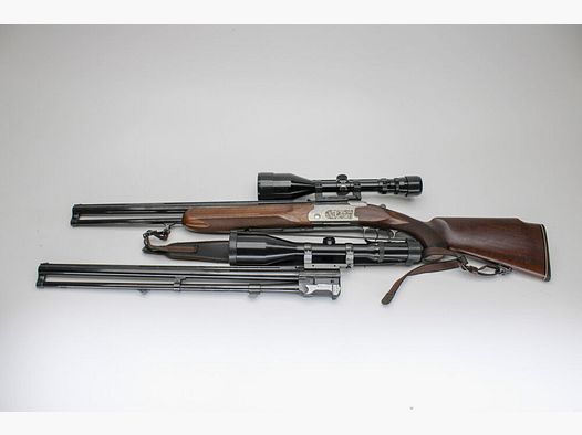 BBF BDB Bockbüchsflinte Bockdoppelbüchse Tikka 512S Kal. 12/70 + .222Rem + .222Rem;12/70