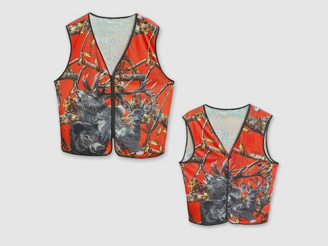 Chaleco de conductor de caza de doble óptica