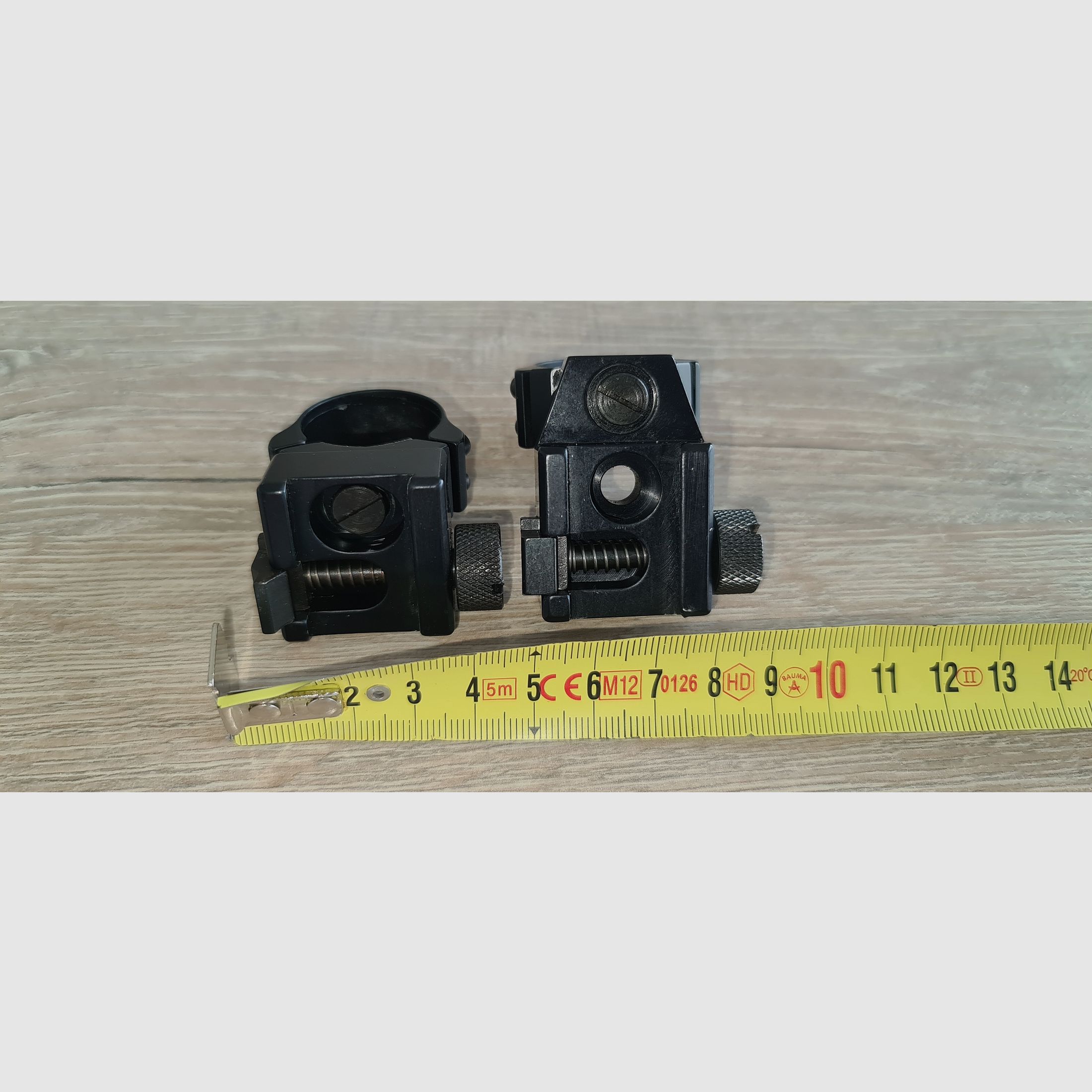 Montaż Recknagel do 19,5 mm ogona jaskółki w tym pierścienie 25,4 mm