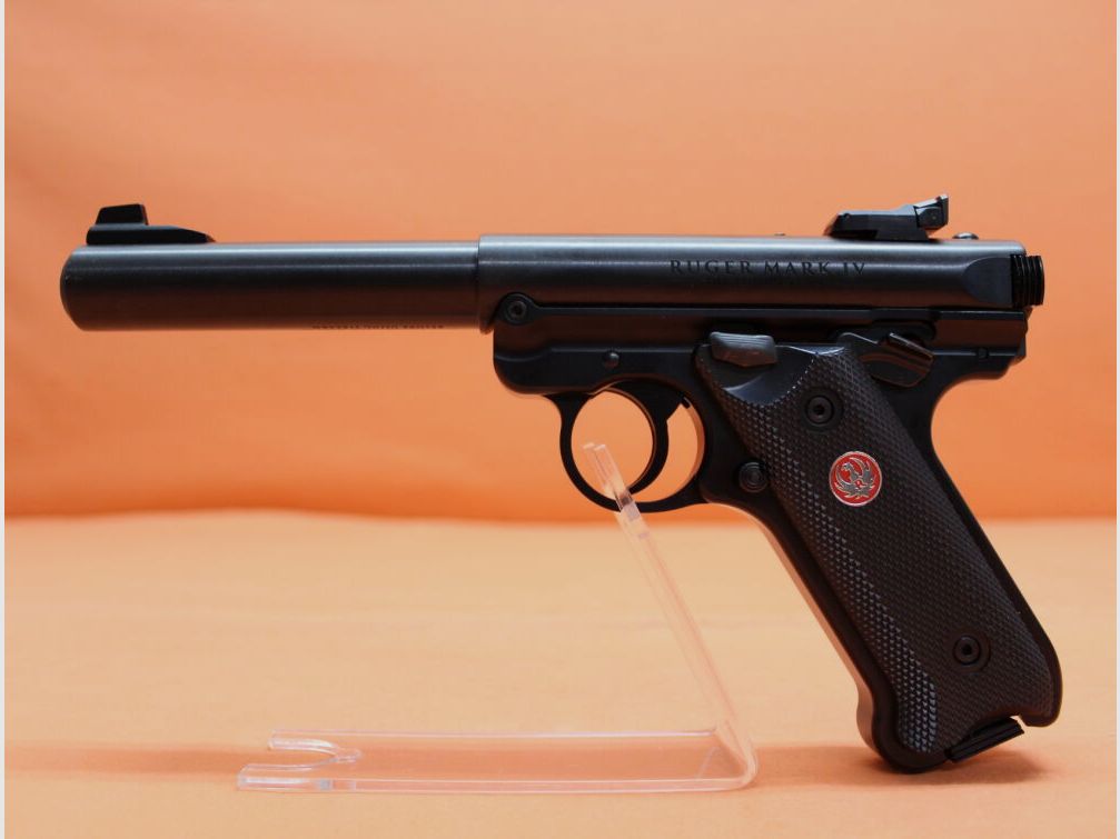 Ruger Ha.Pistole .22lr Ruger MARK IV Target Black 5,5" Lauf/ Bull Barrel (.22lfB/.22L.R. MK4)