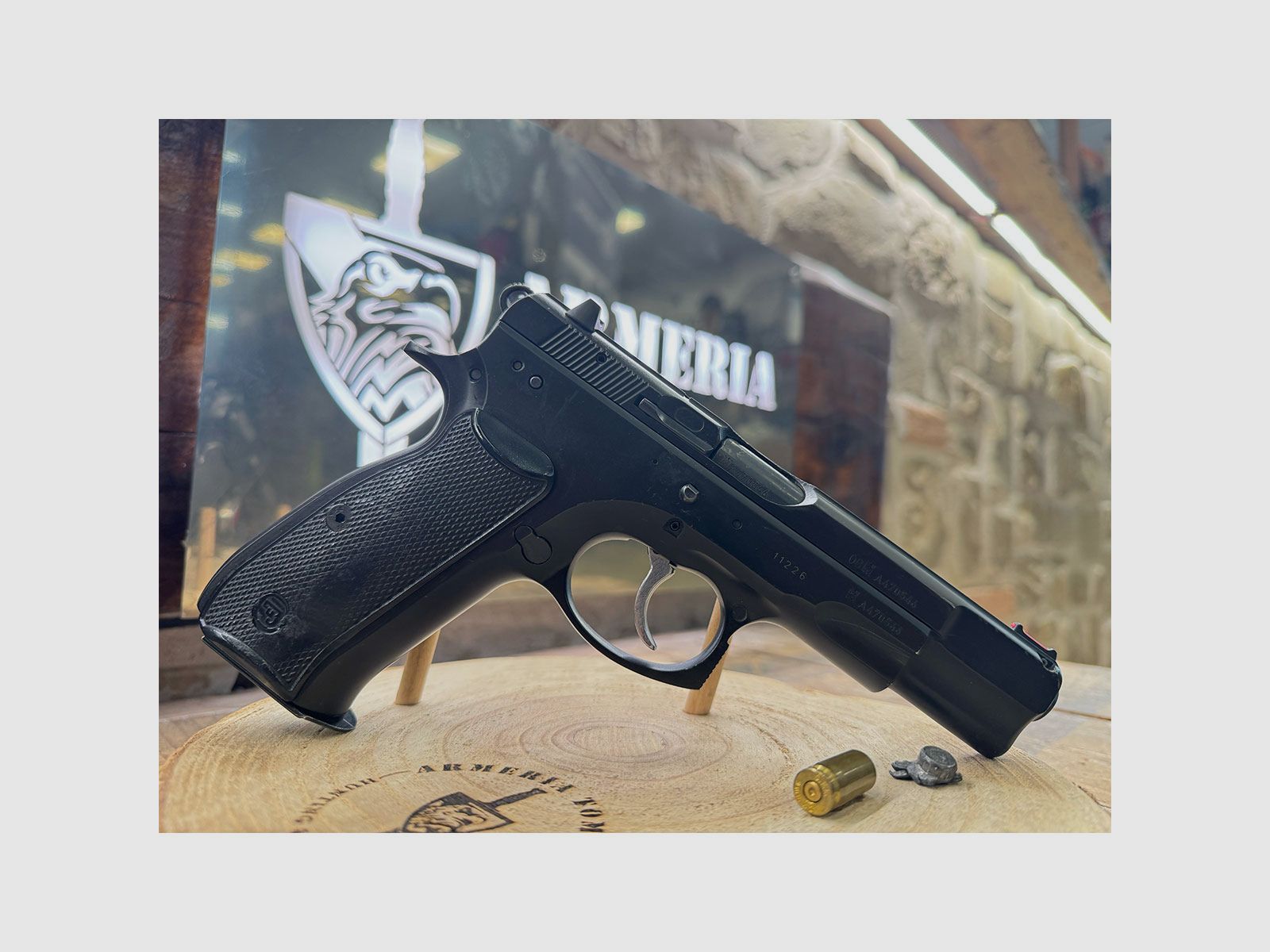 GEBRAUCHT – PISTOLE – CZ MOD. 75 BD Kal. 9×21, Bild 4 von 6